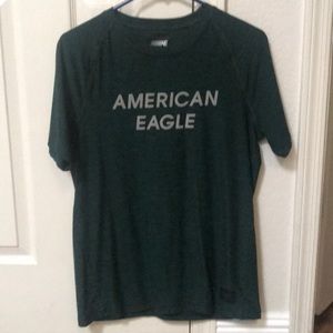 Men’s American Eagle small Green flex T shirt NWOT